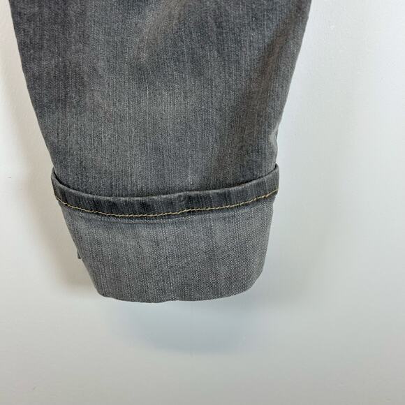 Y2K Capri Jeans Gray – SASSY Saza 2000s Vibe Women’s Size Small - Picture 5 of 6